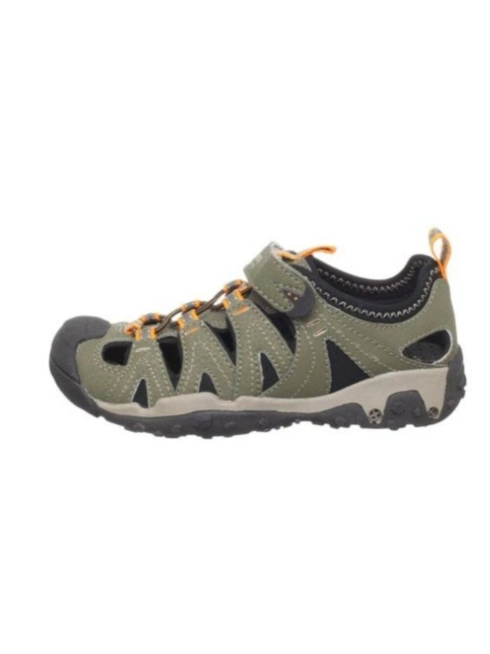 Sperry Top-Sider Kids Boys Wet Tech Closed-Toe Fisherman Sandal Oliver Green 11W - Picture 3 of 16